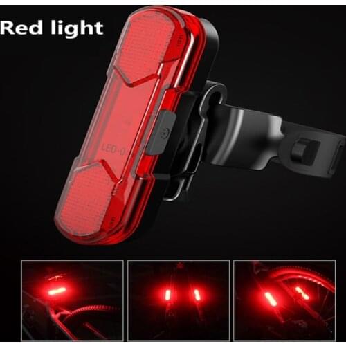 2021 Bike Light USB Rechargeable Newest Bicycle Light LED Taillight Safety Warning Cycling Light Portable Rear Tail Light Lamps