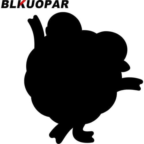 BLKUOPAR for Cartoon Frog Image Car Stickers Sunscreen Occlusion Scratch Decal Creative Skateboard Motorcycle Decor Car Goods