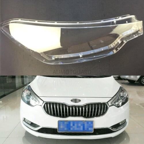 Car Headlamp Lens For Kia K3 2012 2013 2014 2015 Car Replacement Auto Shell Cover