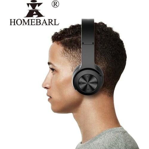 HOMEBARL 109 Bluetooth Headset 2 In 1 Eversion To Subwoofer Speaker Sport Running Wireless Headphones Music Stereo Earphones