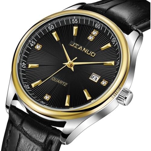 2021 New Mens Sports Waterproof Watches Top Brand Luxury Men Wristwatch Leather Belt Quartz Watch Male Clock Relogio Masculino