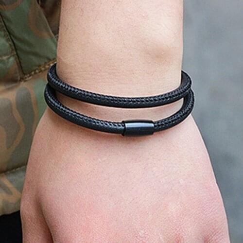 Coxeer Leather Bracelets