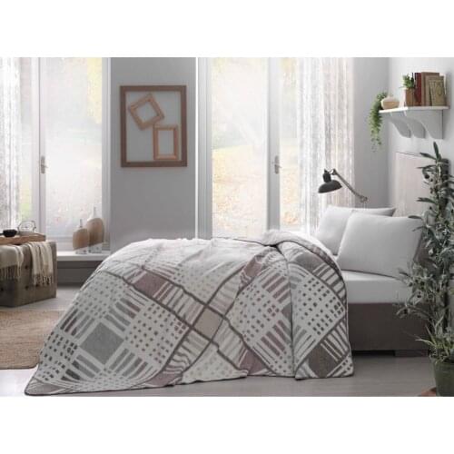 Tac Pamuk Blanket Sıdney Brown Single