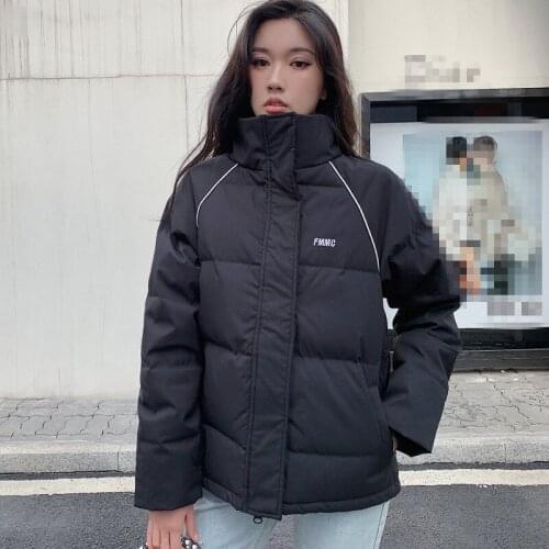 ZB5044 autumn winter 2021 new women short style loose bread clothing cotton-padded jacket coat cheap wholesale
