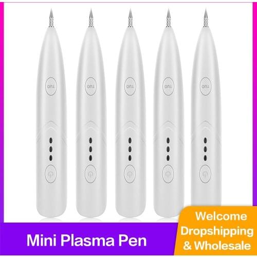Mini Plasma Pen Freckle Remove Pen Wart Remover Mole Tattoo Remover Machine Skin Tag Dark Spot Removal Spot Cleaner Beauty Care