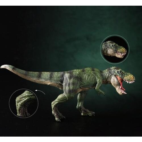 Simulation Dinosaur Models Jurassic Figures Solid Tyrannosaurus King Rex Triceratops Models Children Gifts Cognitive Toys