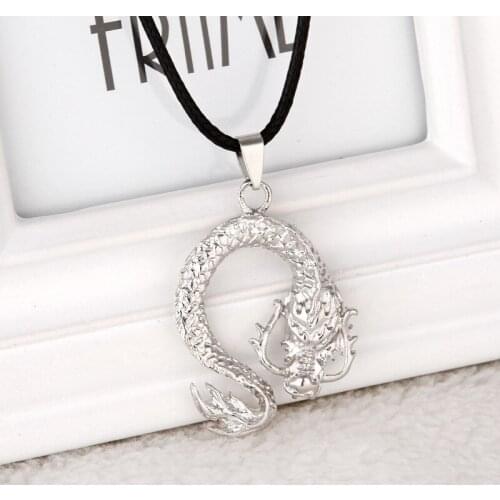 2021 Dragon Pendant Mens Dragon Head Necklace Dragon Brand Domineering Mens Money Pendant Dragon Shaped Zodiac Personal