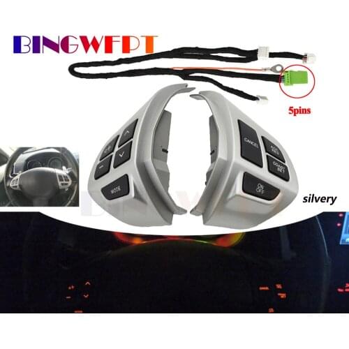 New High quality Steering Wheel Volume Sound Button Left & Right for M-ITSUBISHI LANCER OUTLANDER ASX 2007 2008 2009 2010 2011