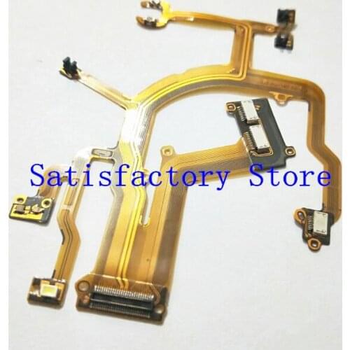 NEW Lens Main Flex Cable For Canon For PowerShot G10 G11 G12 Digital Camera Repair Part (With Socket)