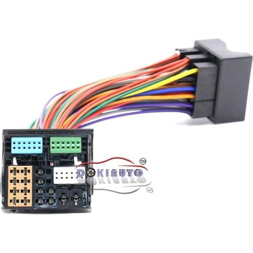 Upgrade 52 pin Quadlock Extension Adapter Cable For VW Audi A4 A6