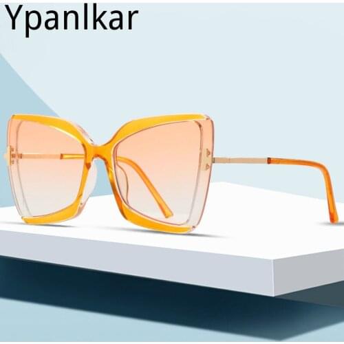 2020 Fashion Cat Eye Sunglasses Women Brand Design Vintage Female Glasses Retro Cateye Sun Glasses For Women Oculos De Sol UV400