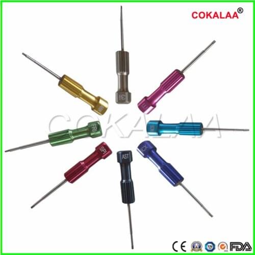 Dental Implant Screwdriver for Implants System Drilling Tool Micro Screw Driver Dental Matching Tool for 3I / AST /ITI/ NOB/SPI