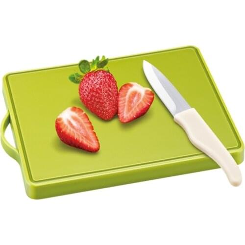 Kitchen Plastic Vegetable Fruits Bread Cutting Board Outdoor Camping Food Cutting Board Non-slip kitchen Chopping Blocks