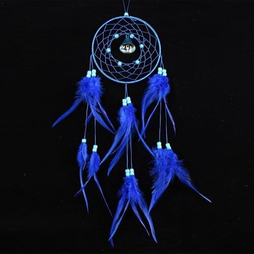 Best-selling New White Moonlight Handmade Tassel Dream Catcher Small Type Car Hanging Ornament Wall Decoration Wind Chime