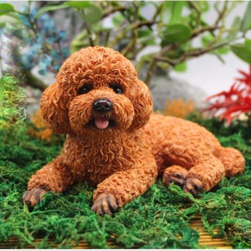 3d teddy dog shape animal mold silicone molds for cake fondant chocolate mold diy soap plaster mold