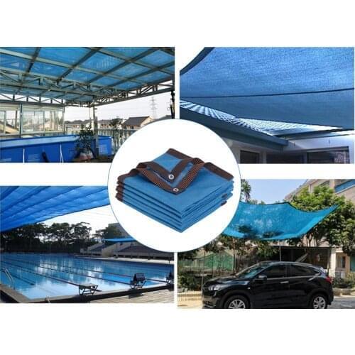 Sunscreen Fabric Grommets Shade Sun Shade Cloth Yard Flower Netting Shelter for Pergola Cover Canopy