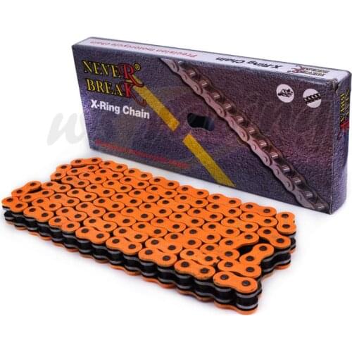 Motorcycle Universal 520 X Ring Seal Chain 120 Link For Honda Kawasaki Yamaha Suzuki KTM Most Dirt Bike Atv Quad