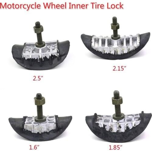 Dirt Bike Pit Monkey Bike Tyre Rim Lock Tyre Safe Bolt 1.6" 1.85" 2.15" 2.50" Inner Tire Lock Motorcycle Wheel Fit Most Motor