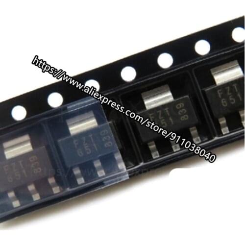 20PCS FZT651 NPN Transistor SOT-223 10PCS/LOT
