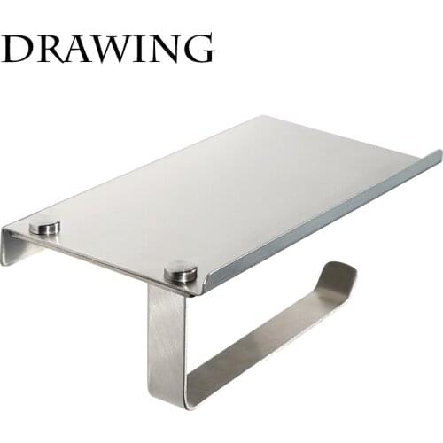 2018 beautiful drawing color WC paper holder practical durable paper toilet holder good quality kitchen paper holder free ship