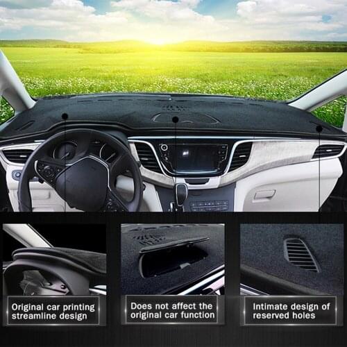 Car Custom Dash Cover For Audi Q7 /Q3/A8/TT TTS/A7/A5 Auto Dashboard Pad Dash Mat Dash Board Cover