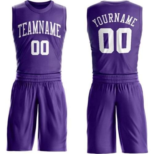 Custom Basketball Jersey and Shorts Sublimation Name/Number Soft Stretch Tank Top Training Athletic Tracksuit for Men/Girl/Child