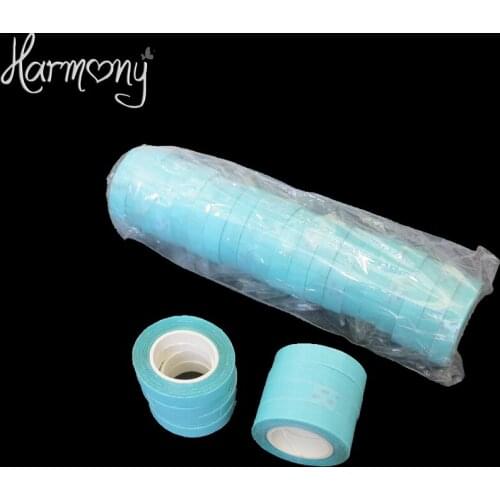 FREE SHIPPING!! 90 rolls blue color 1cm x 3 yard hair extension adhesive tape for tape hair, toupees, wigs/double sided tape