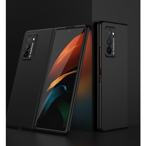 Case For Samsung Galaxy Z Fold 2 Case Matte Shockproof Lens Protection Hard Plastic Cover For Samsung Galaxy Z Fold 2