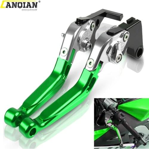 For Kawasaki Z1000SX 2011 2012 2013 2014 2015 2016 Motorcycle CNC Handle Brakes Lever Extendable Foldable Brake Clutch Levers