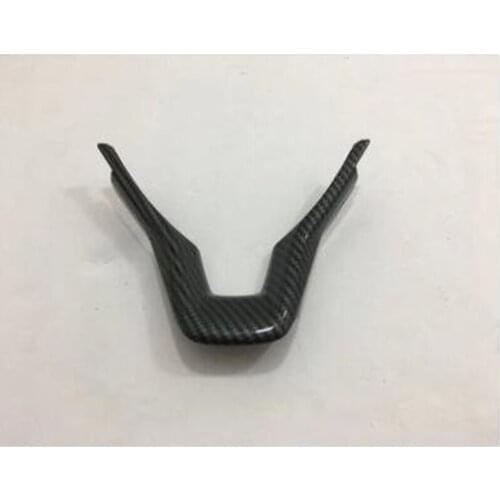 Brand New For Honda Accord 2018 4PCS High Quality Carbon Fiber ABS Chrome Car Steering Wheel Cover Trim Car Styling Accessories