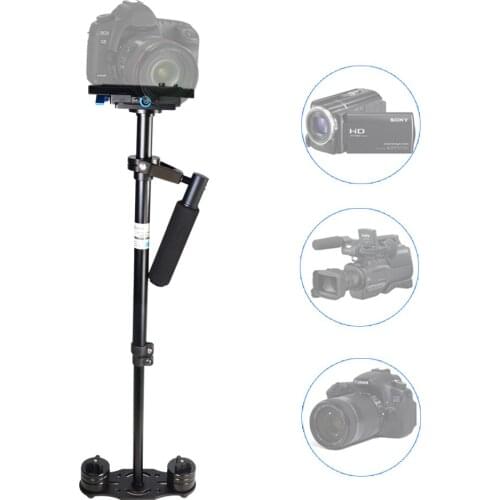 Mcoplus S60 Mini Handheld Stabilizer 3.5KG Max 60cm for DSLR Camcorder Video Camera for Steadicam