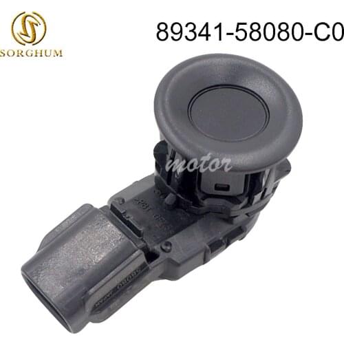 New 89341-58080 89341-58080-C0 PDC Backup Reversing Ultrasonic Parking Aid Sensor For Toyota black color