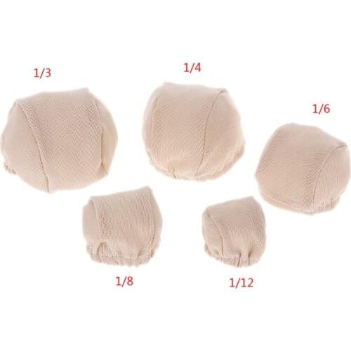 Handmade BJD Doll Wigs Cap Headgear DIY Fixed-Wig Hairnet For 1/3 1/4 1/6 SD Toy Wig Hat Doll Accessories Christmas Gifts