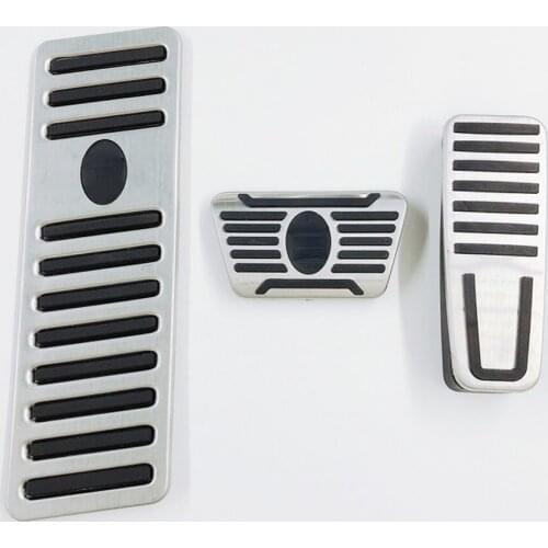 For Maserati Ghibli Levante Quattroporte 2014 2015 2016 2017 Footrest Pedals Gas Brake Fuel Pedal Plate Pad Stainless Interior