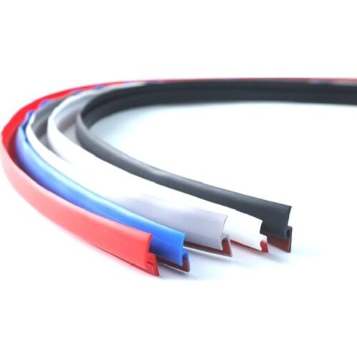 General Motors Anti-Collision Rubber Strip H Shaped Sealing Strip Door Edge Protection Anti-Scratch Car Decoration Accessories