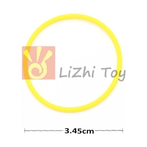 Technology MOC Rubber Belt Extra Large Round Cross Section Approx 5x5 x90 3.45cm Building Blocks Brick Compatible with Assembly