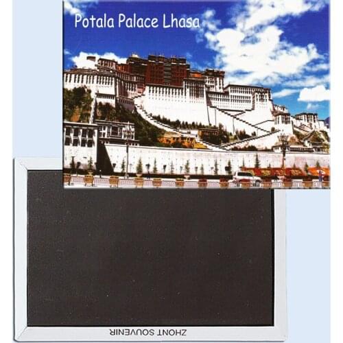 Tourist Souvenirs,Fridge Magnetic,Exquisite Gift 24595, China - Historic Ensemble of the Potala Palace, Lhasa