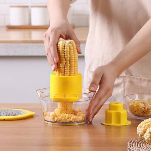 1PC PP Corn Stripper Maize Shaver Peeler Cob Cutter Remove Separator Gadget Cooking Tool Accessories Household Kitchen Supplies
