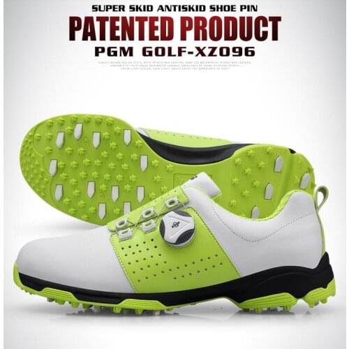 2018 new PGM golf shoes mens waterproof shoes spinning shoe sneakers