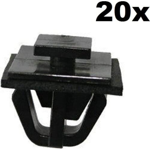 20x Nylon Fit FOR Hyundai Body Side Moulding Clip W/Sealer (14x18x11 mm) OE#87756-38000
