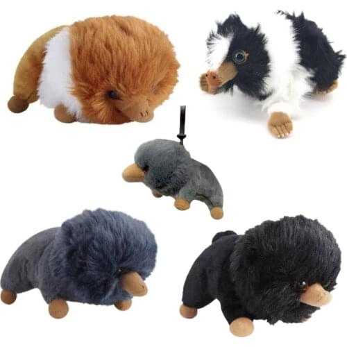 18cm Fantastic Beasts and Where to Find Them Niffler Collectors Plush Toys Peluche Black Duckbills Stuffed Animal Doll Kid Gift