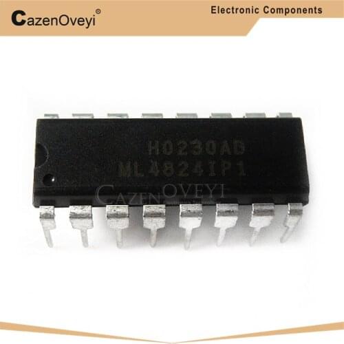 5pcs/lot ML4824IP1 ML4824 DIP-16 In Stock