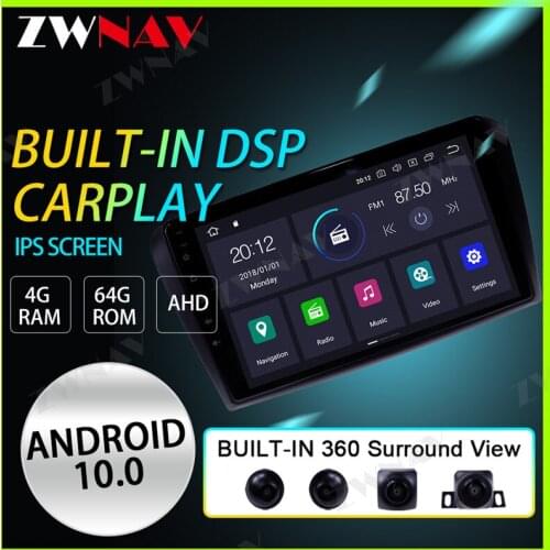 Android 10 360 Panorama DSP Car DVD Player for Mazda 3 2007 - 2012 GPS Navi Radio Vedio 4G RAM