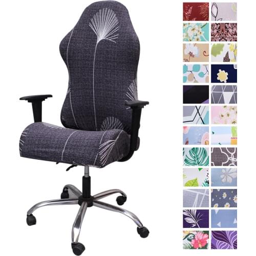 Gamer Chair Cover Stretch Spandex Office Game Reclining Racing Computer Chair Covers Home Relax Club Armchair Slipcovers Floral