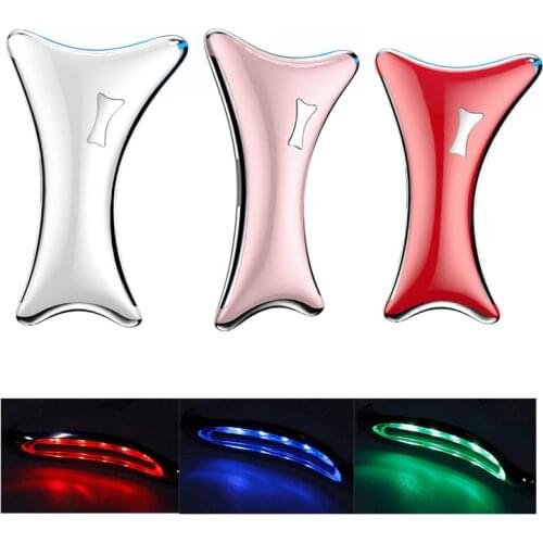 Electric Face Scraping Massager LED Light Heating Therapy Anti Wrinkle Slim Jaw Skin Lifting Machine Eye Head Body Massager