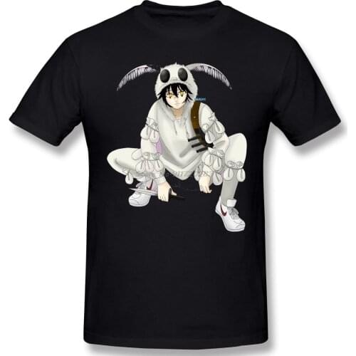 TShirt For Men Dokuga Version 100% Cotton Dorohedoro Cayman Dokuga Cave Comics T Shirt tees Plus Size Clothes