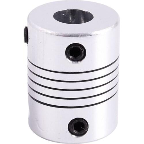 IMC Hot CNC Motor Shaft Coupler 6.35mm to 8mm Flexible Coupling 6.35x8mm