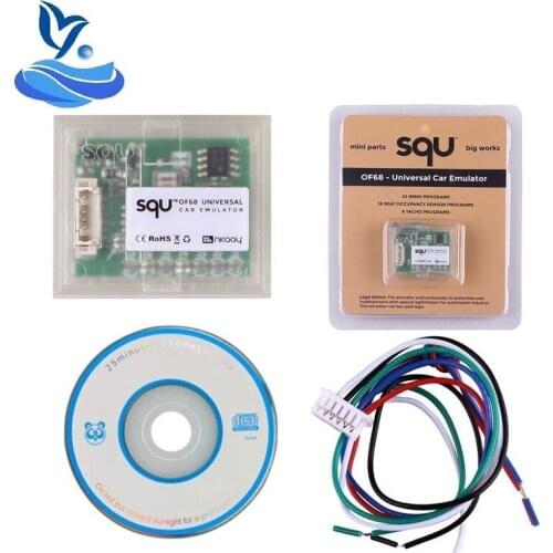 IMMO Programs 18 Seat OCCUPANCY SENSOR 8 TACHO PROGRAMS SQU OF68 Universal Car Emulator Multi-Cars MINI Parts Big Works 42