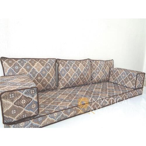 Japanese Floor Seating Living Room Furniture Couches Jalsa Majlis Modern Arabian Hookah Lounge Home Decor Bench Cushion
