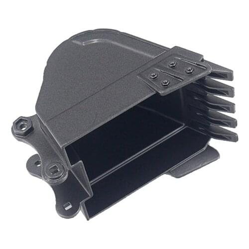 Metal 350 550 Simulation Bucket For Huina 580 Excavator Rc Car Toys Styling 1/14 15 Channel Rc Car Parts